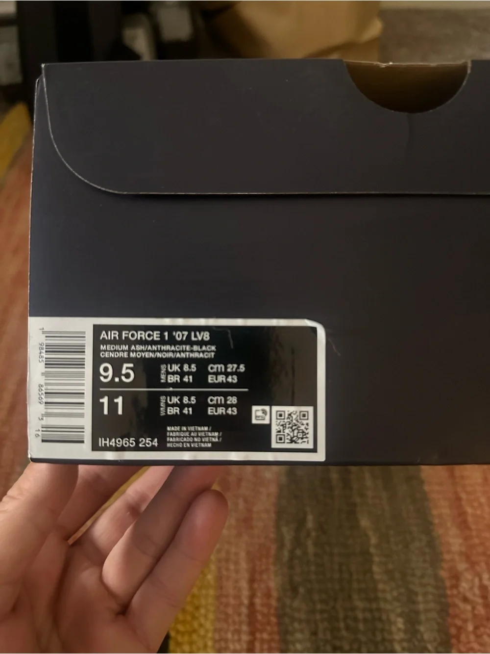 Nike Air Force 1 '07 LV8 Metalwork - Grey/Black